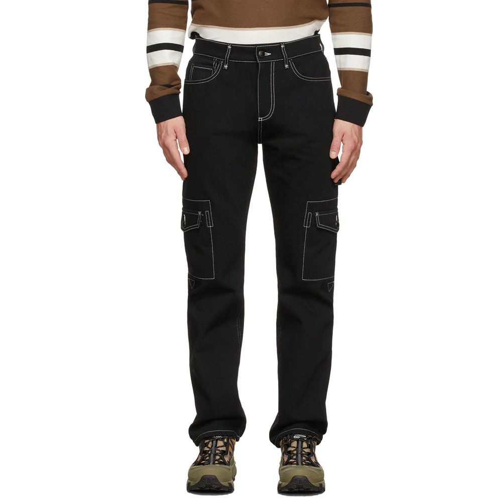 Pantalons cargo Denim bleus