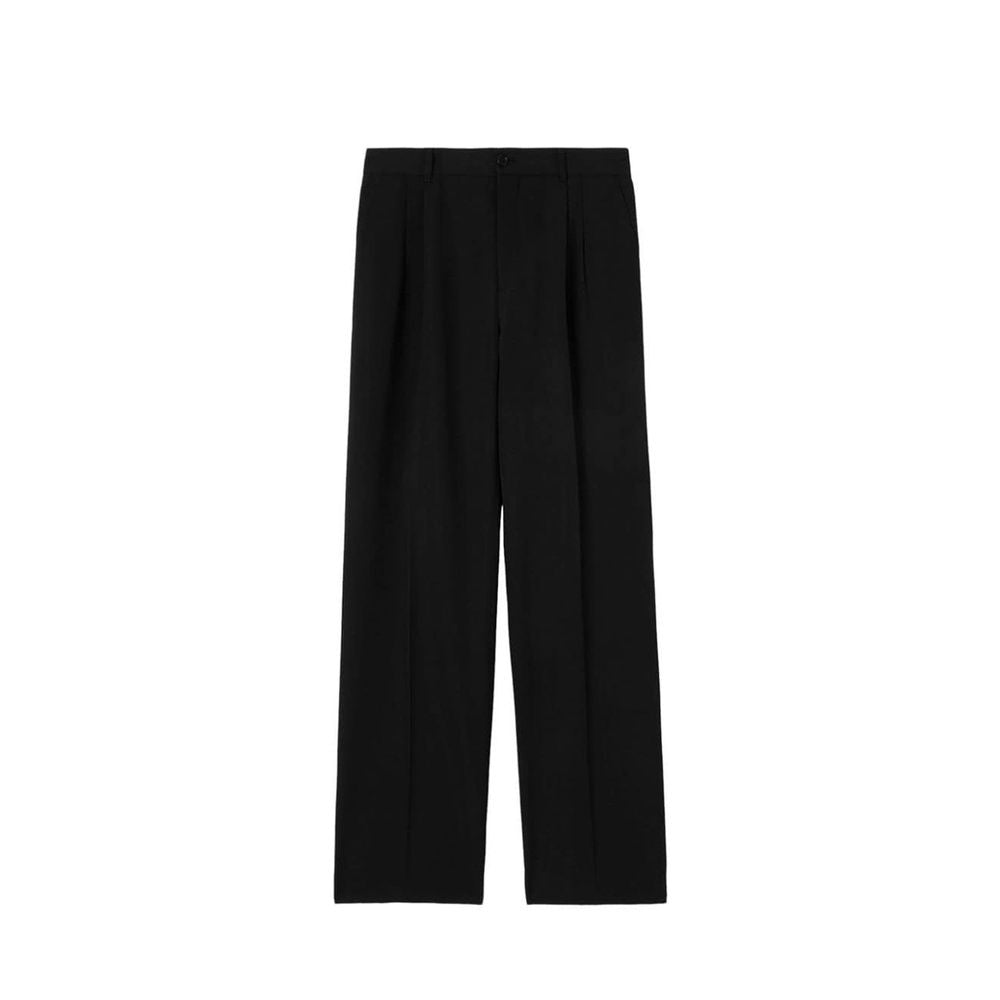 Pantalons 100% Laine Made in Italy noirs