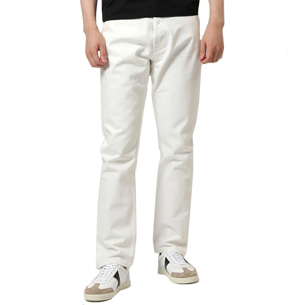 Jeans homme en denim bleu