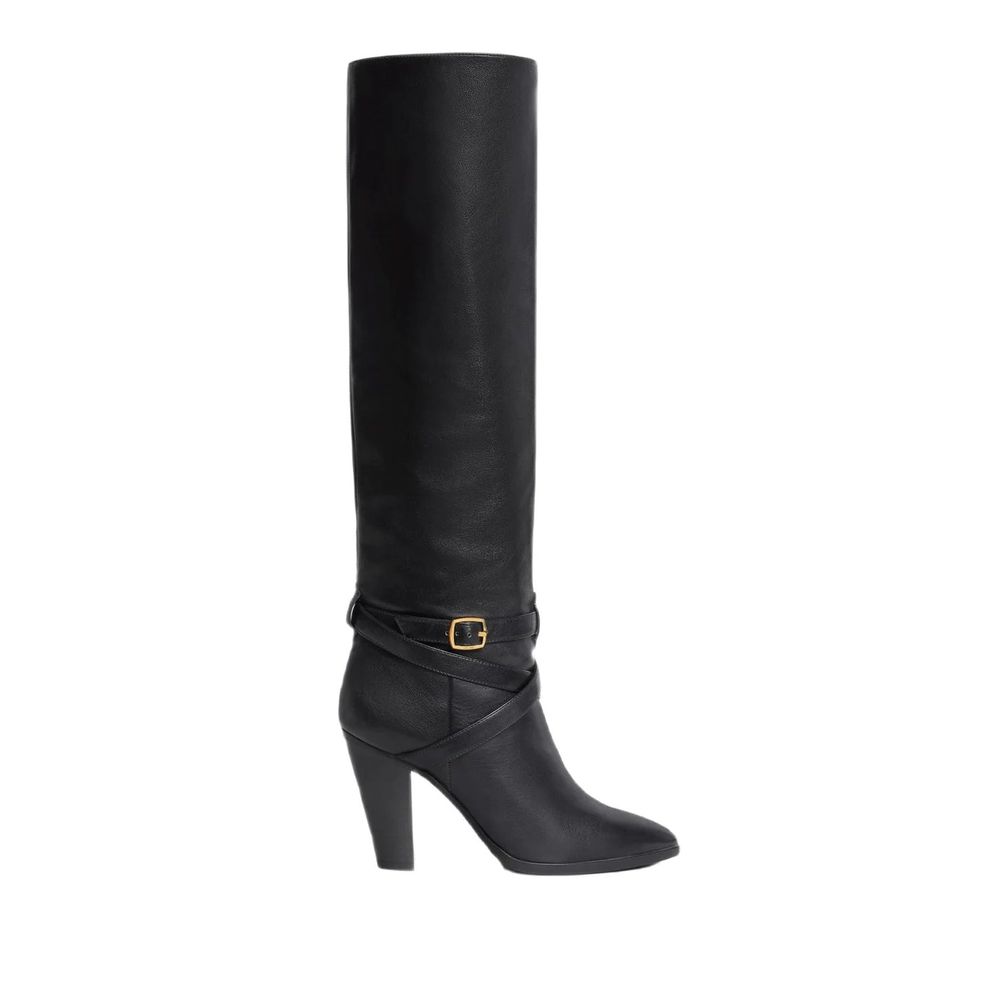 Bottines Wiltern en cuir noires