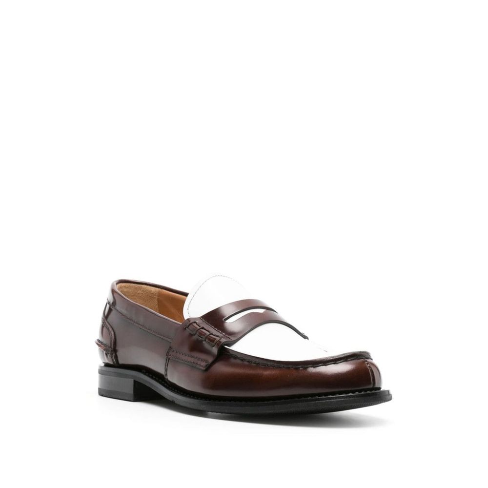 Loafers Pembrey en cuir noirs