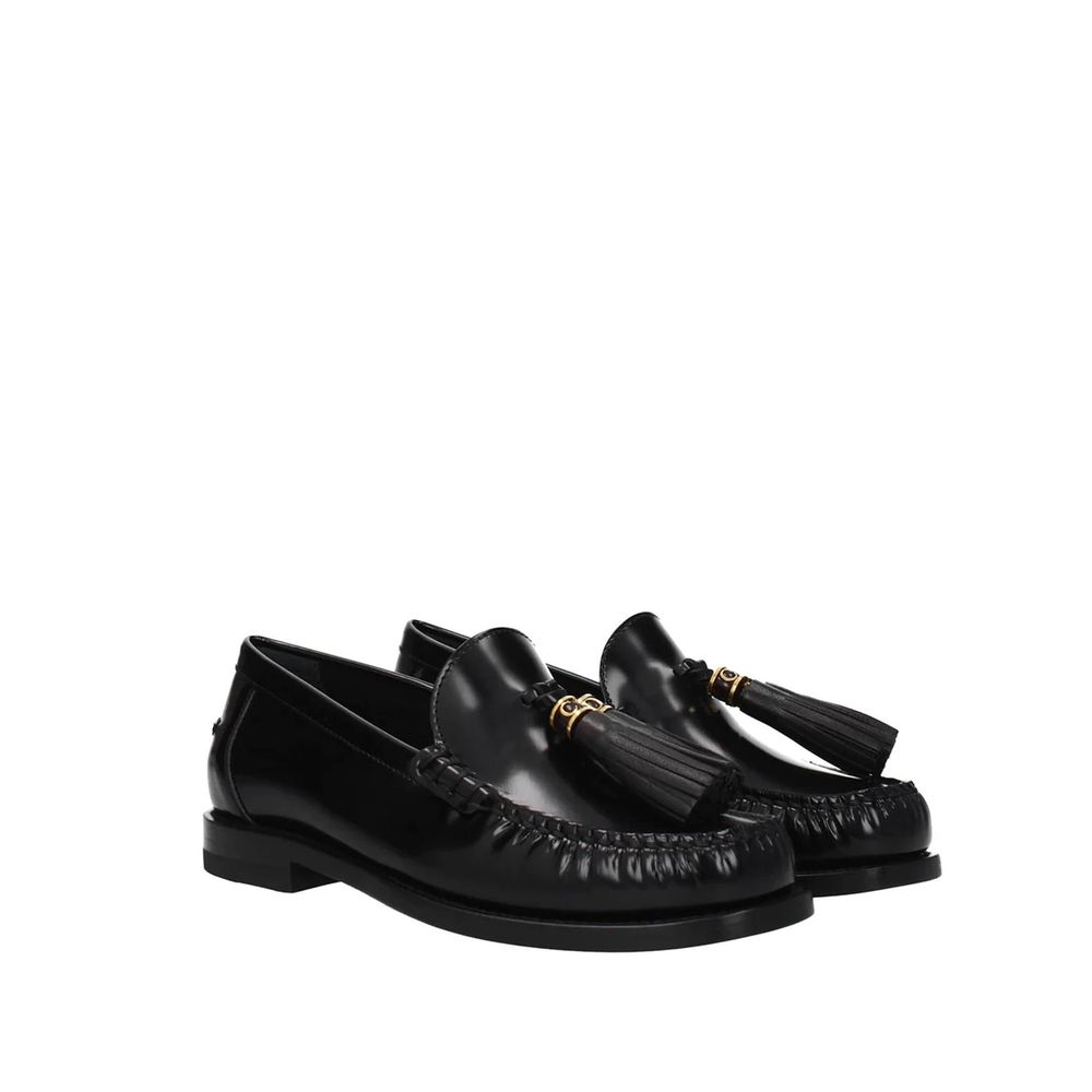 Loafers D-Academy en cuir noirs