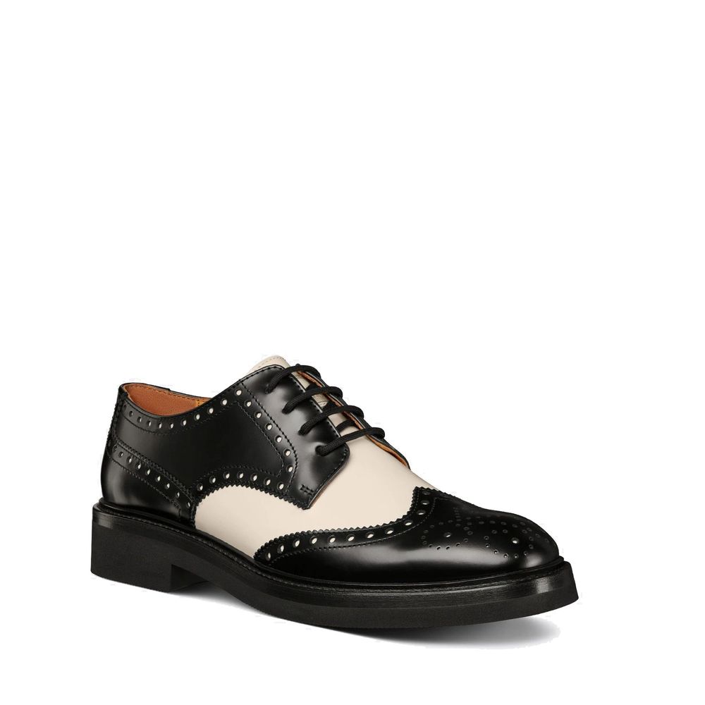 Derbies cuir femme noires
