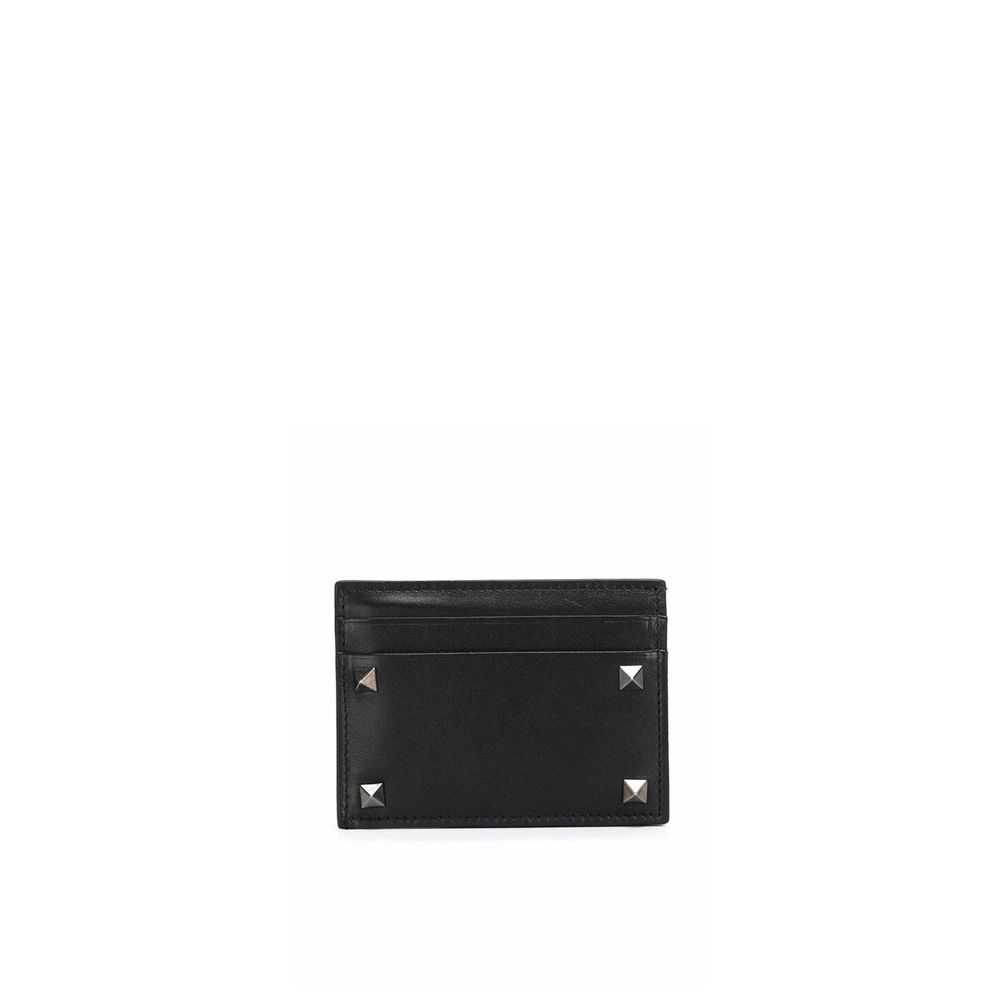 Porte-cartes Valentino rockstud noir