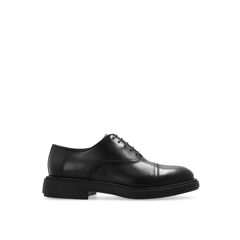 Chaussures Oxford en cuir noires