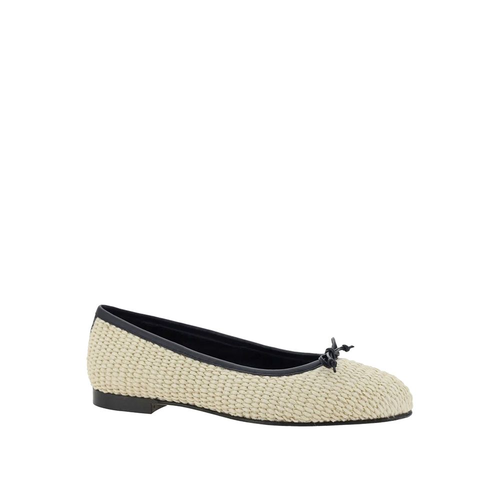 Ballerines Manolo Blahnik Veralli beiges