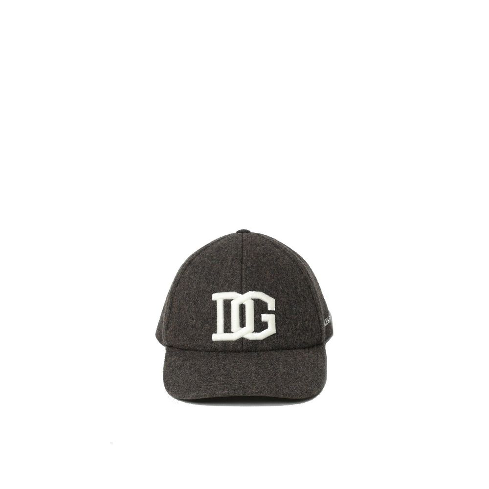Casquette DG avec monogramme noire