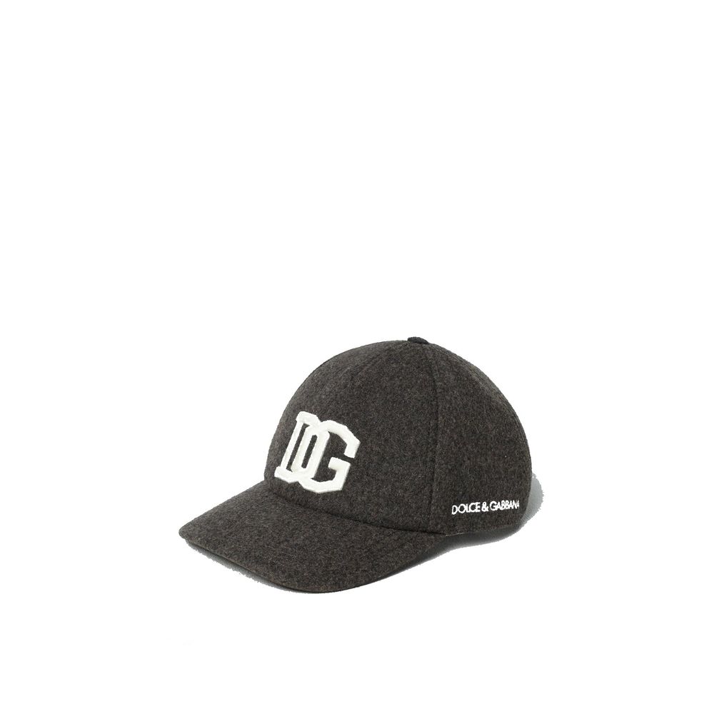 Casquette DG avec monogramme noire
