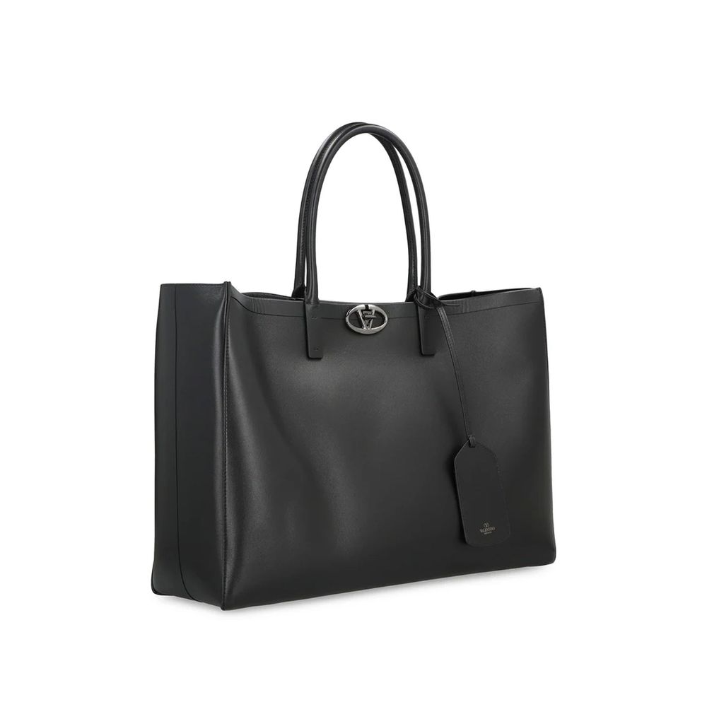 Sac tote Valentino Garavani Vlogo noir