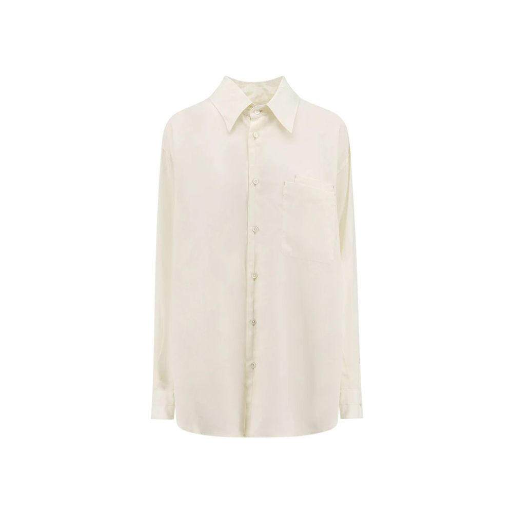 T-shirt Long Femme Beige