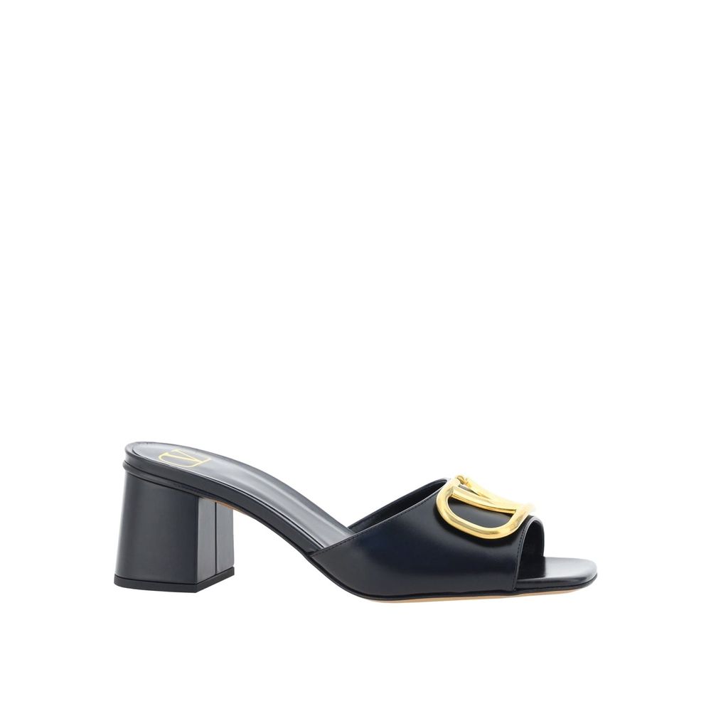 Sandales Vlogo cuir dorées