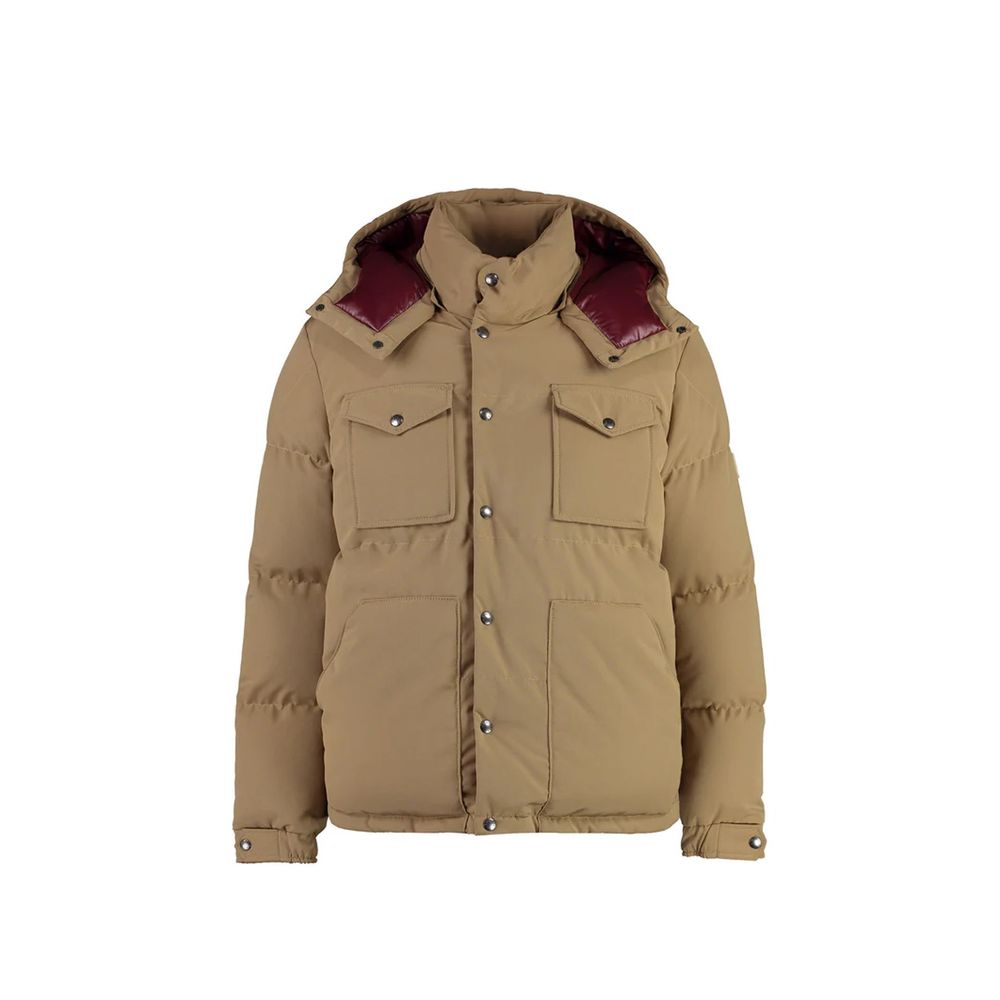 Doudoune Moncler avec capuche verte