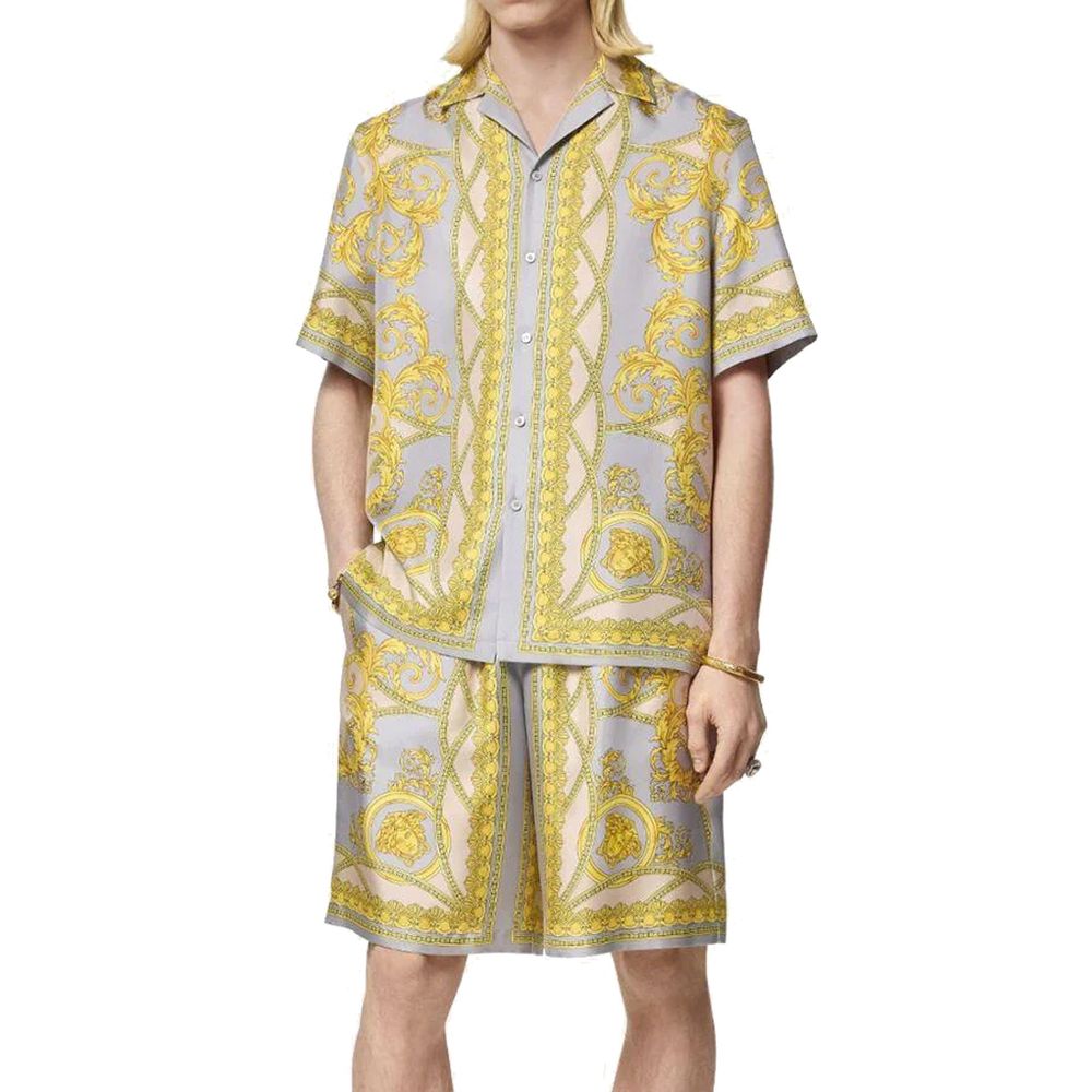 Shorts La Coupe des Dieux à motifs noirs