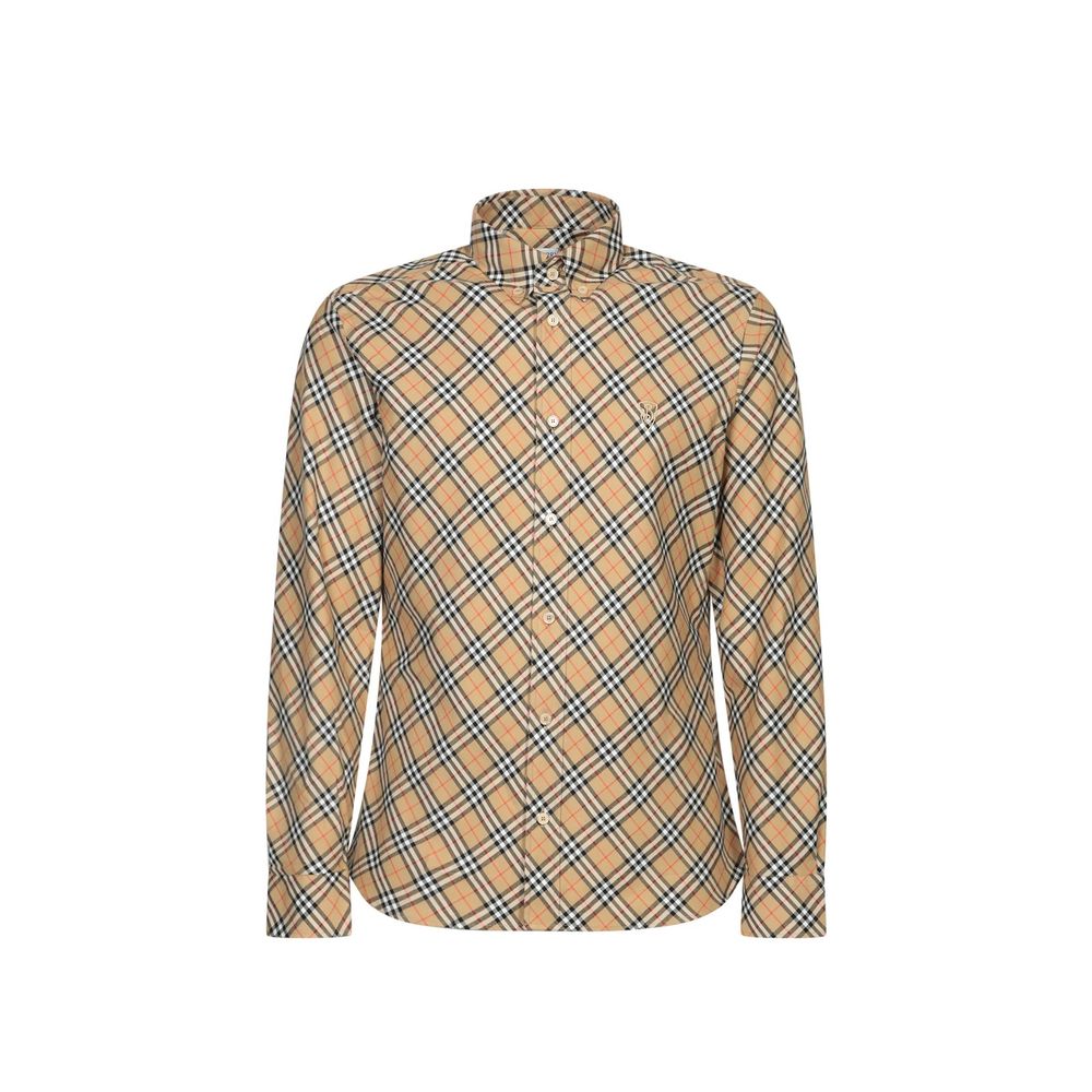 Chemise Sand Check verte