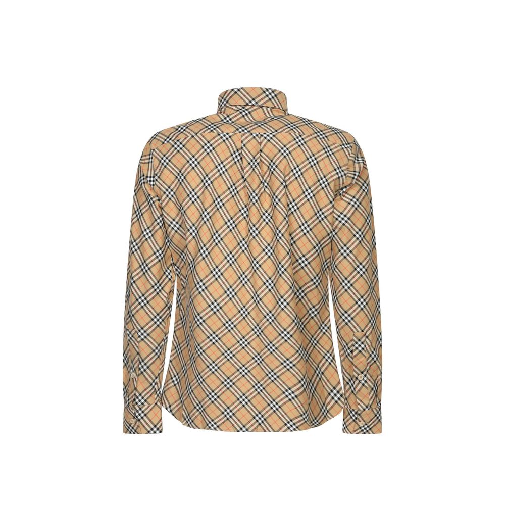 Chemise Sand Check verte