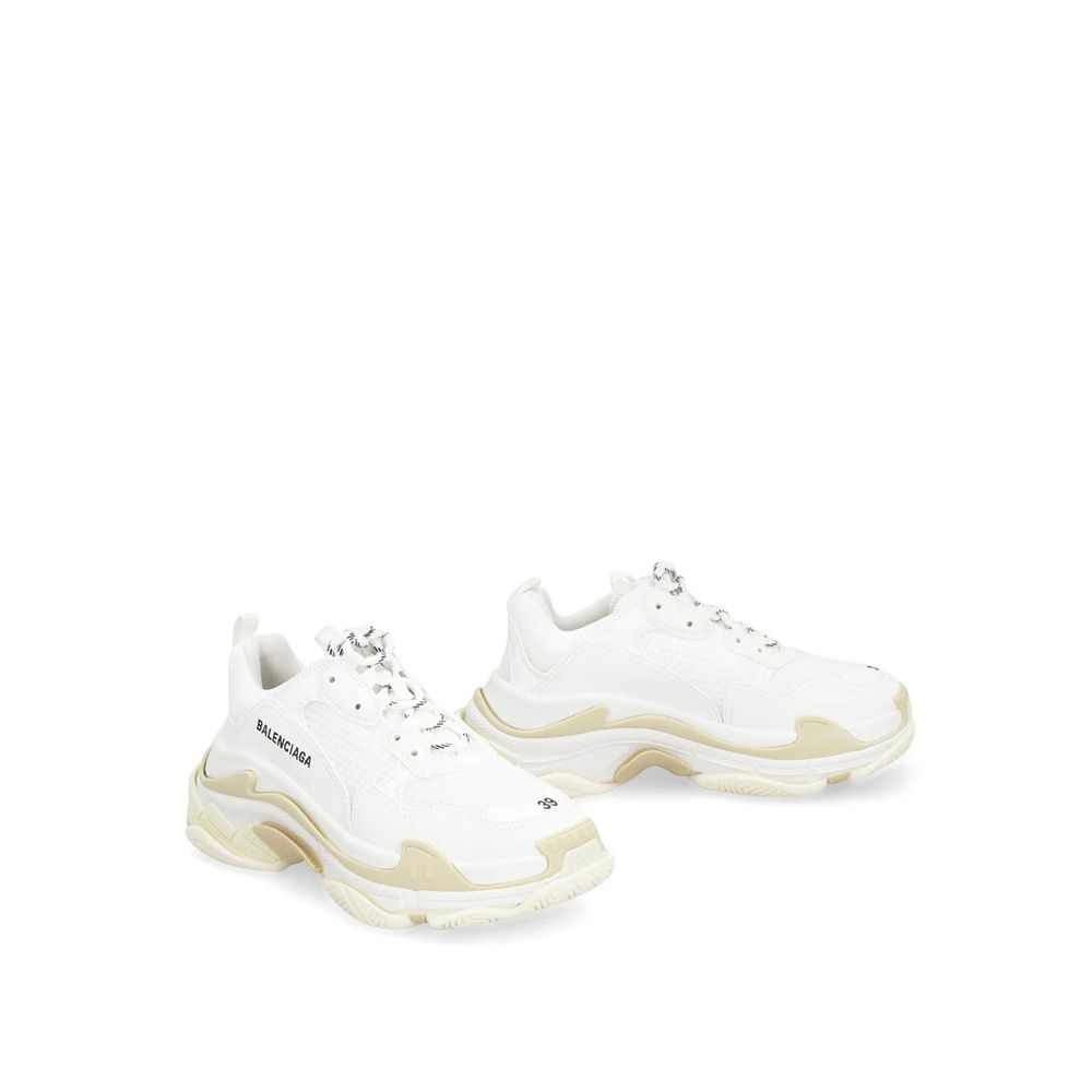 Baskets Triple S Low-Top blanches