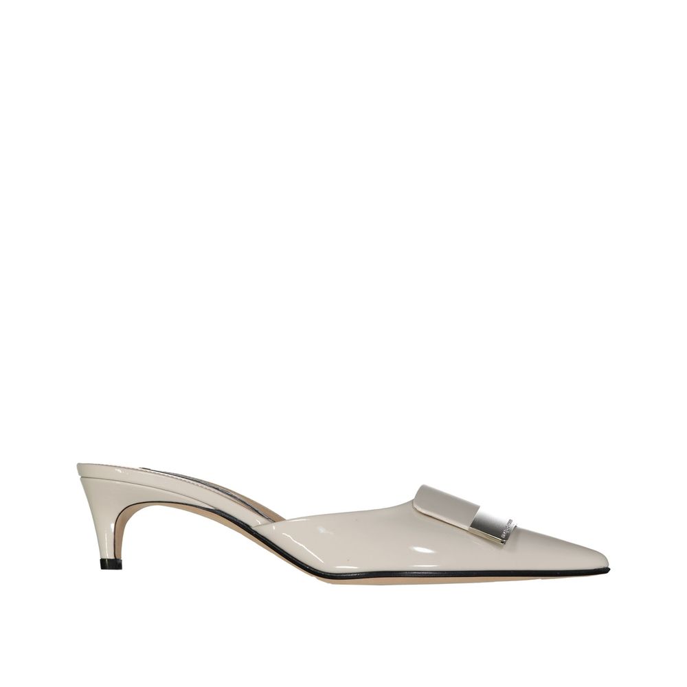 Mules Sergio Rossi en cuir noires