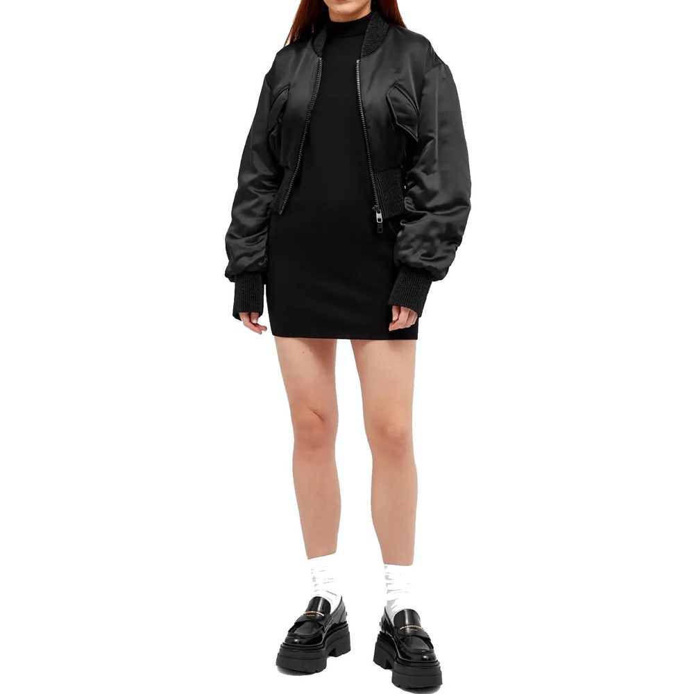 Veste bomber femme Made in Italy noire
