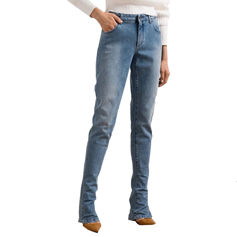 Jeans femme Made in Italy bleu