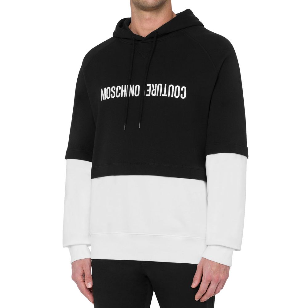 Sweat à capuche bleu