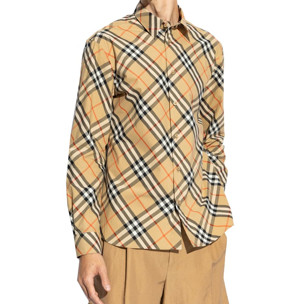 Chemise Checked italienne bleue