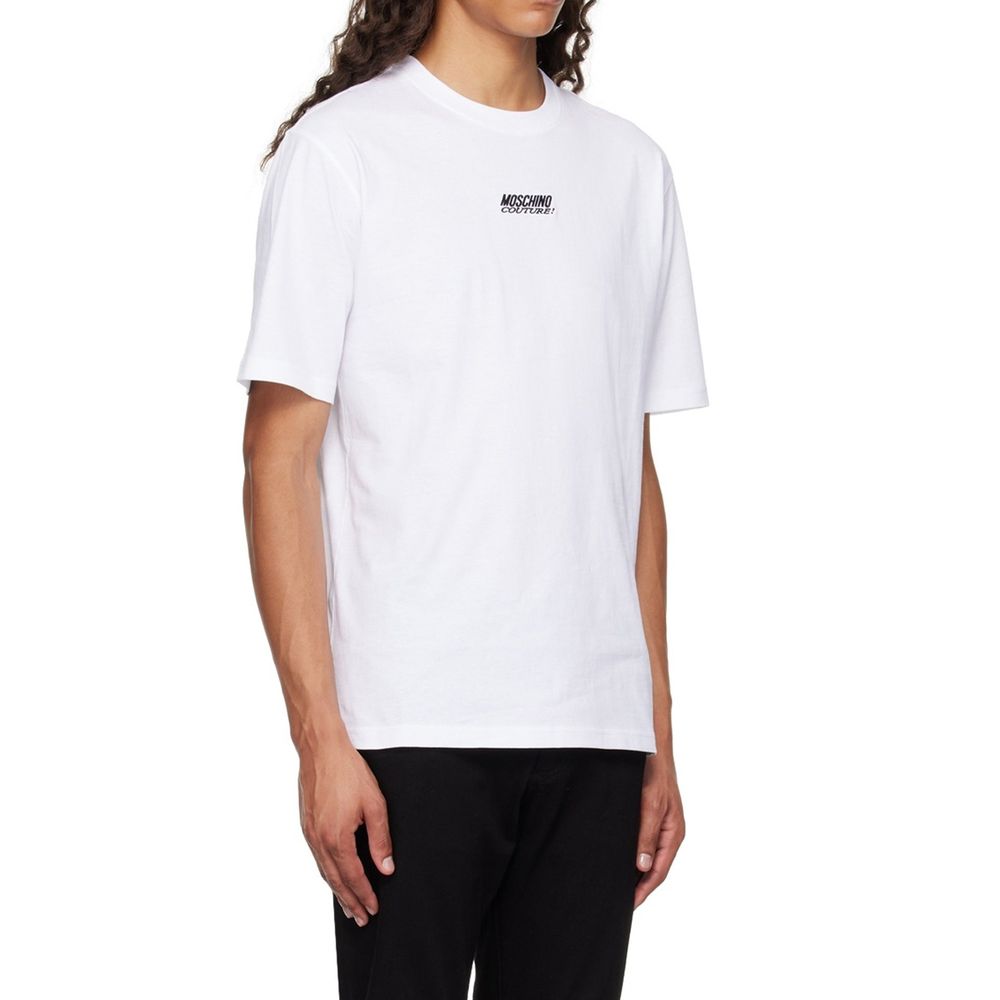 T-shirt Logo brodé hommes noir