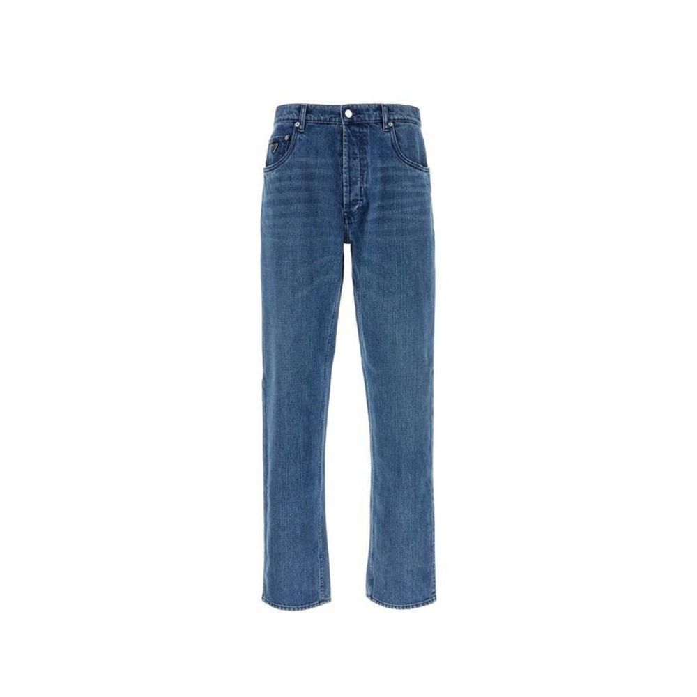 Jean en denim Homme Made in Italy bleu