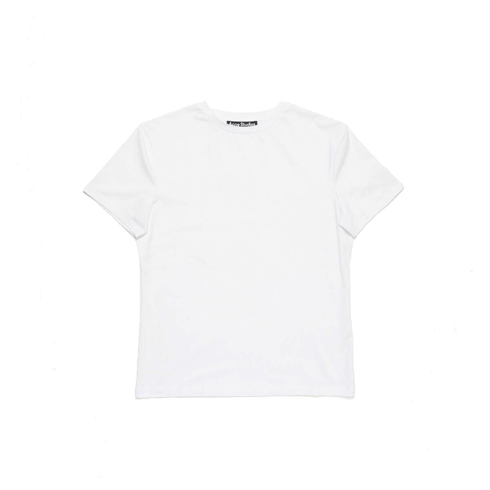 T-shirt Acne Studios logo blanc
