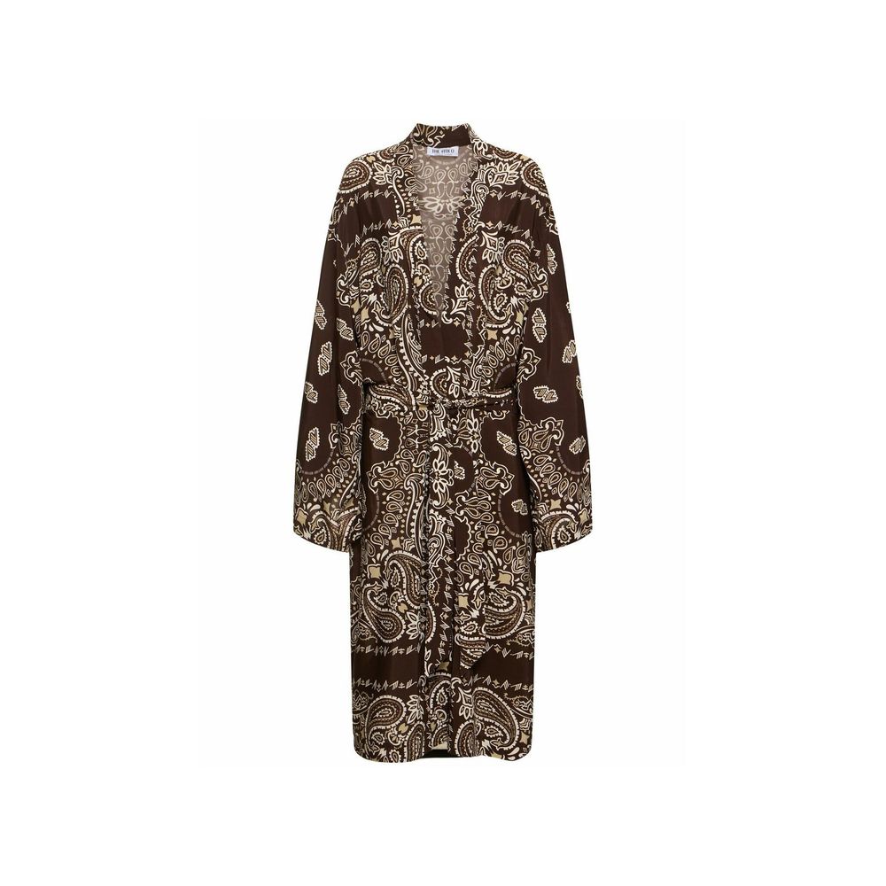 Robe kaftan Marque imprimée paisley multicolore