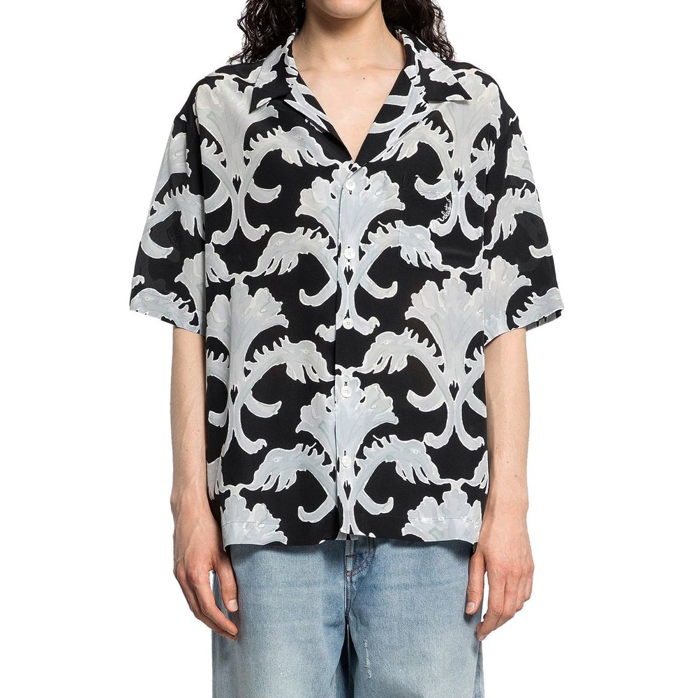 Chemise Garavani Metamorphos en soie multicolore