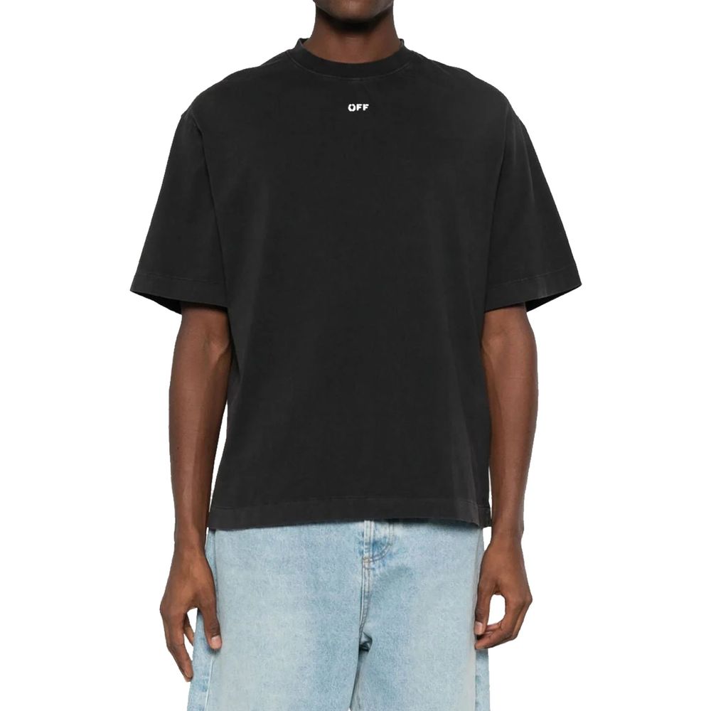 T-shirt Off White S.Matthew noir