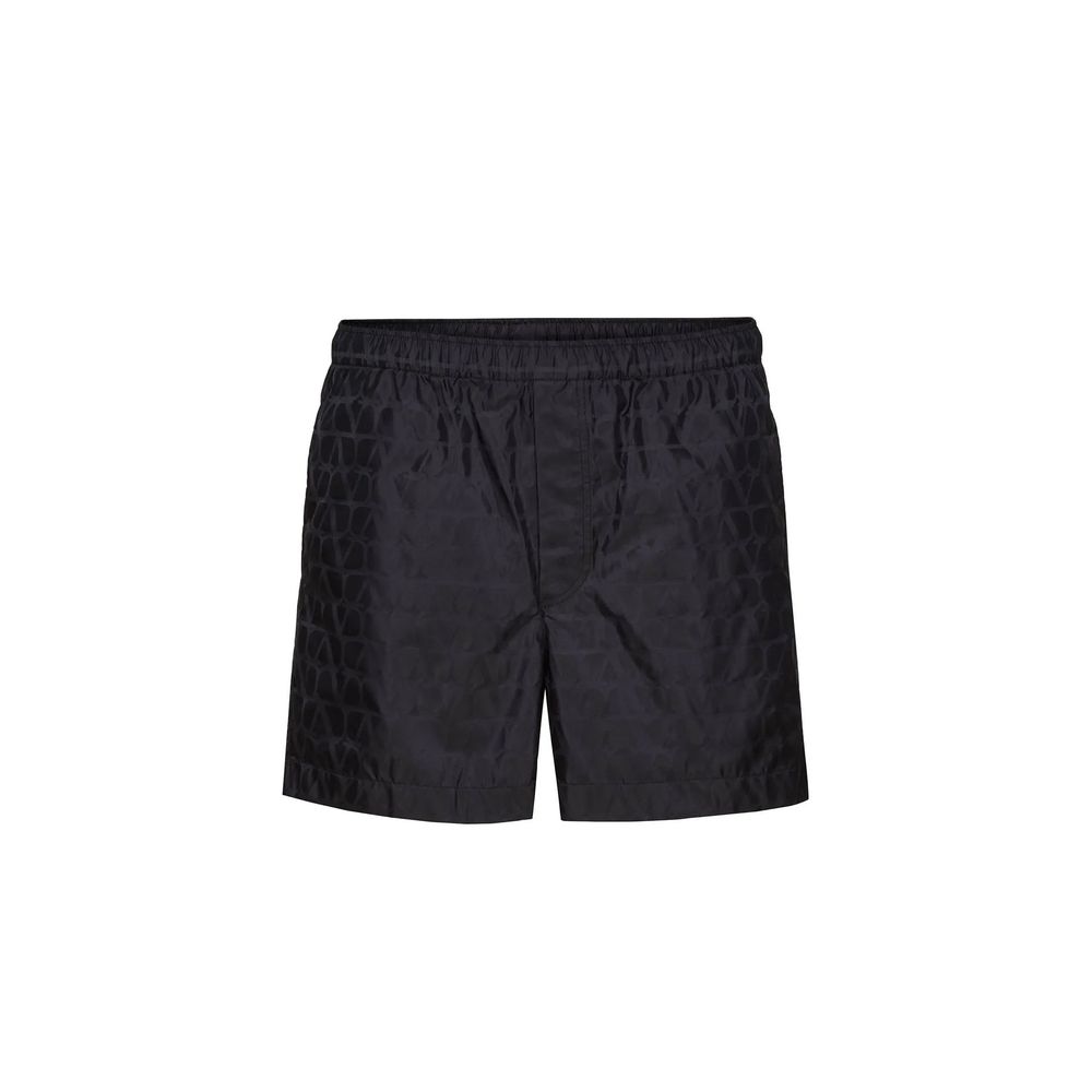 Shorts Garavani Toile Iconographe multicolores