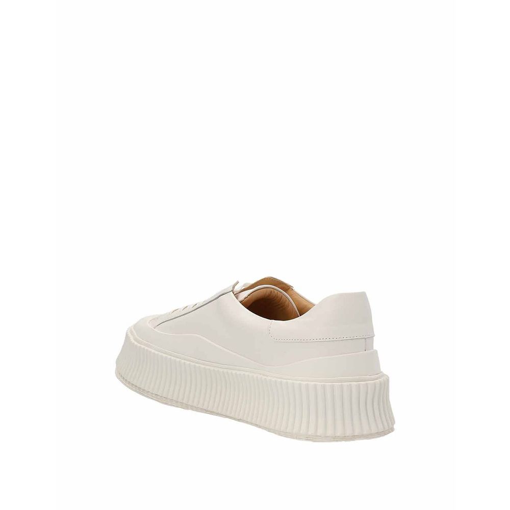 Baskets Maxi Sole cuir blanches