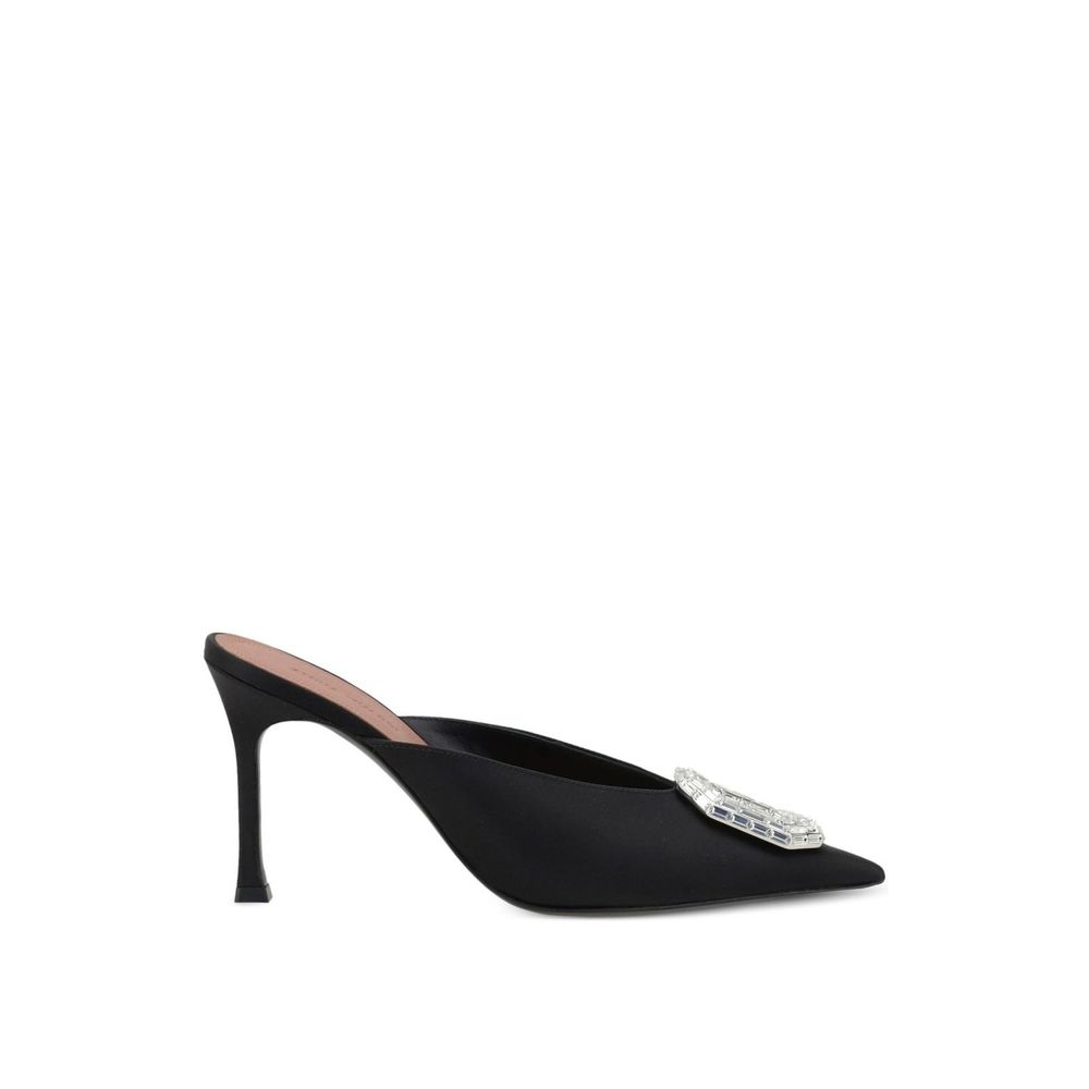 Mules Amina Muaddi Camelia noires