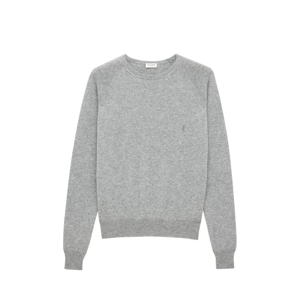 Pull Saint Laurent Cassandre gris
