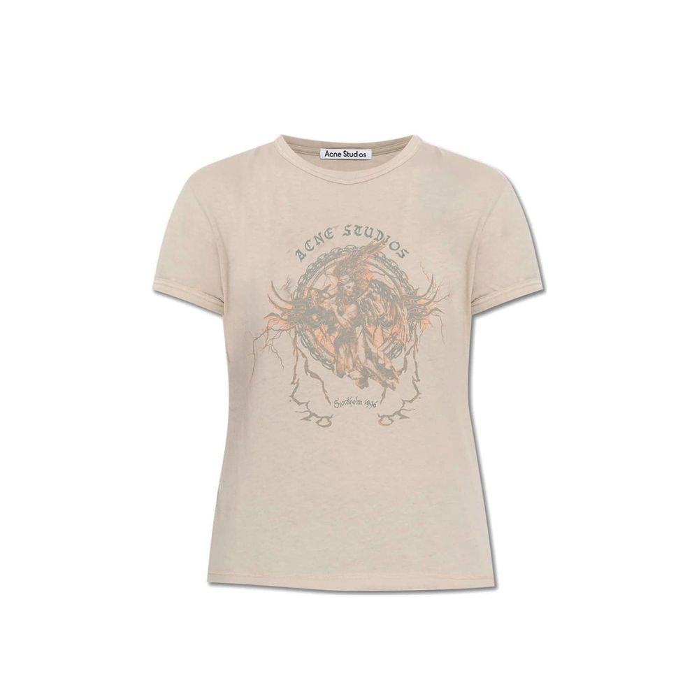 T-shirt Acne Studios gris délavé