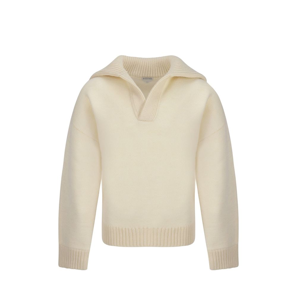 Pull bleu en laine