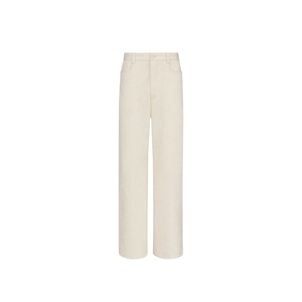 Pantalons Icons Chino blanc cassé