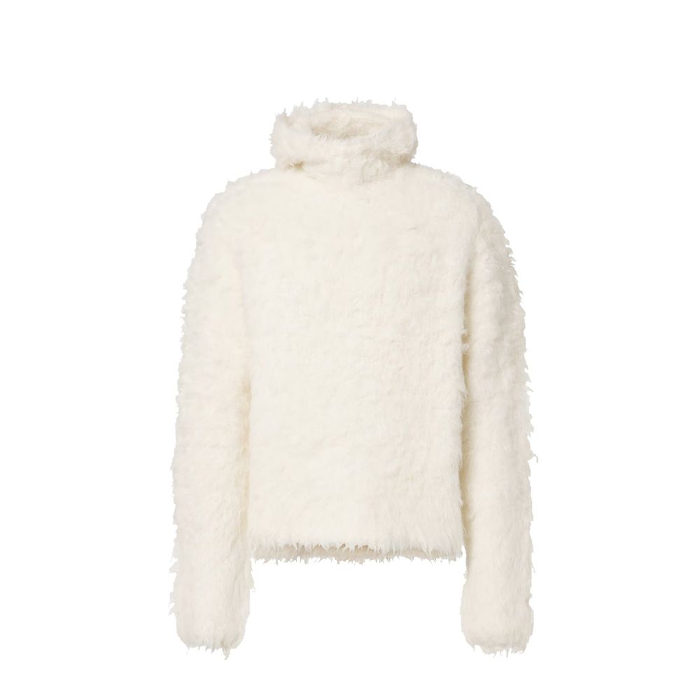 Sweat à capuche Acne Studios gris clair