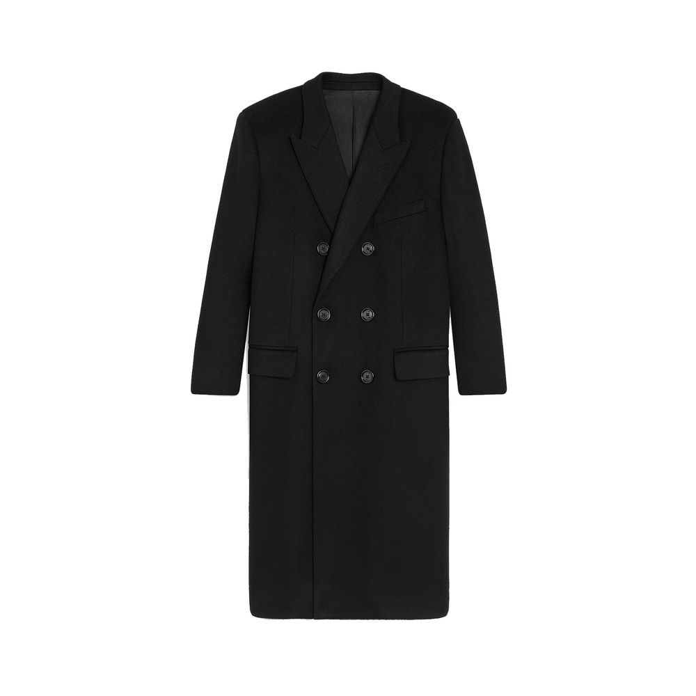 Manteau Céline classique noir