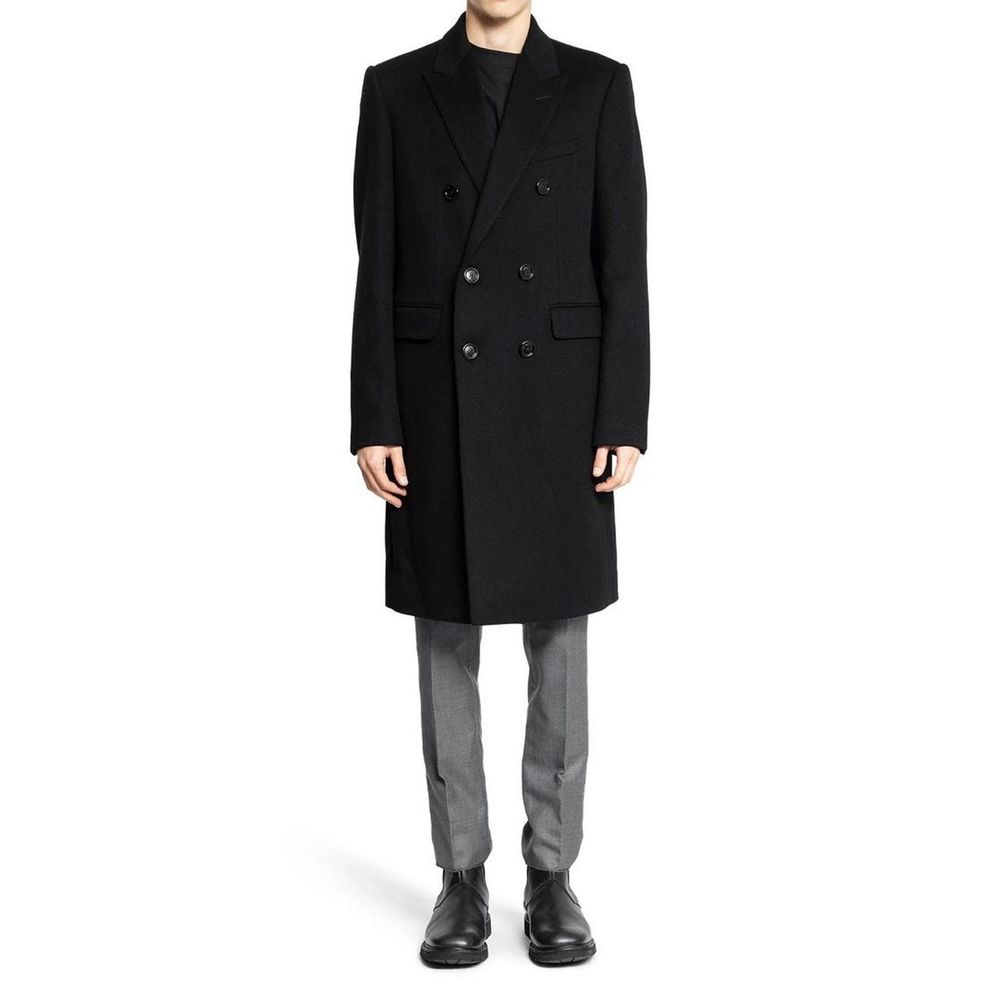 Manteau Céline classique noir
