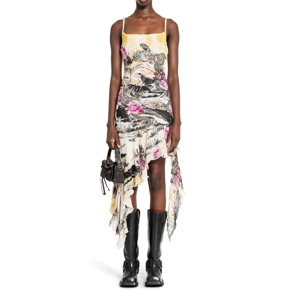 Robe Acne Studios AW25 imprimée