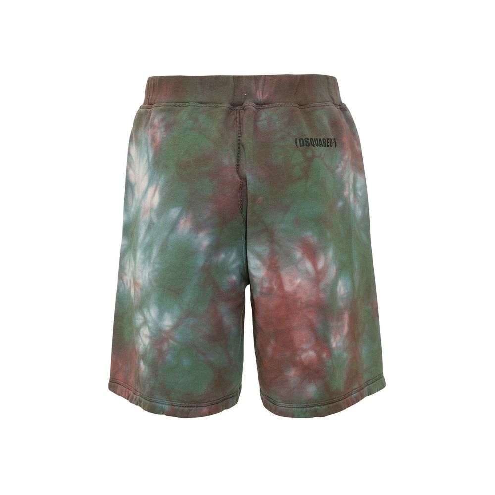 Shorts Non spécifiée tie-dye bleus
