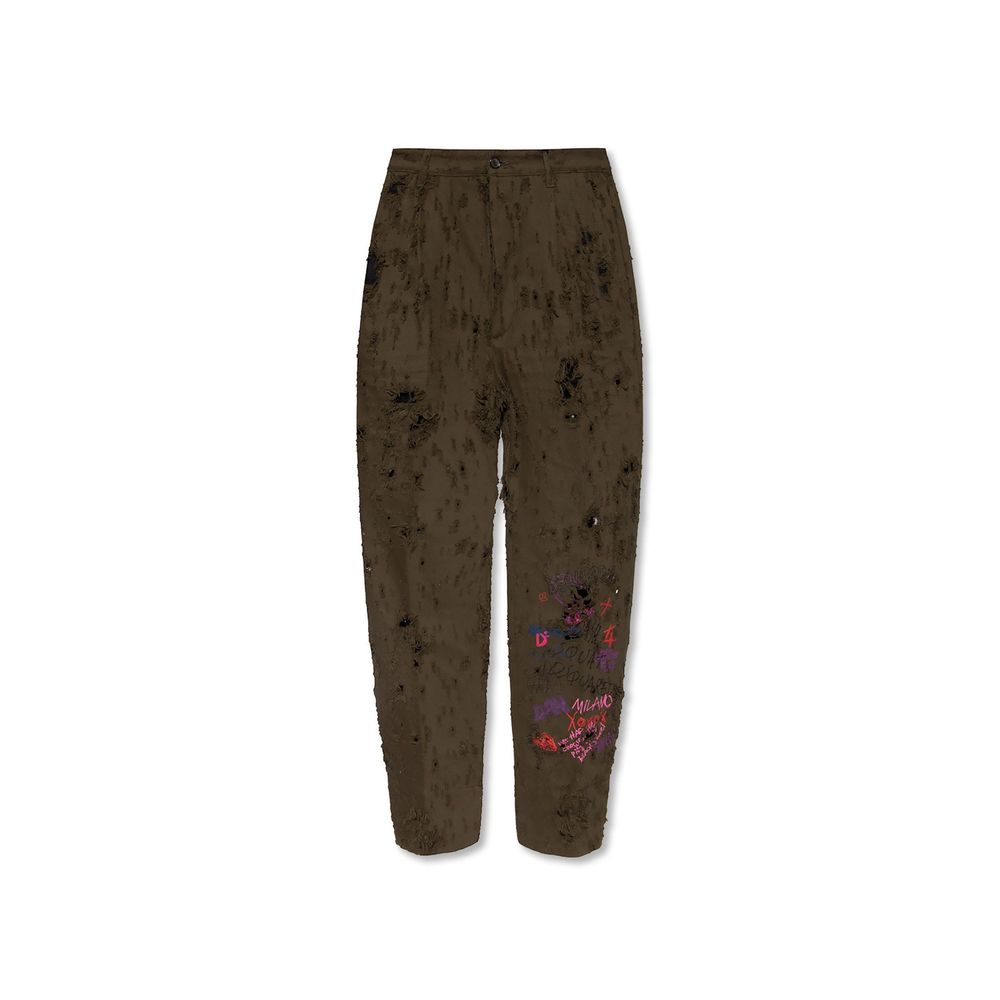 Pantalons Aviator décontractés gris