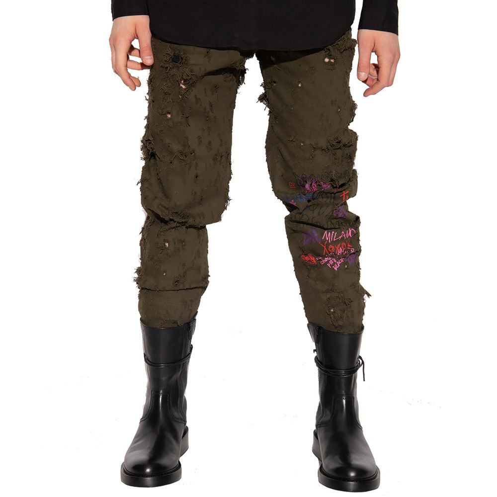 Pantalons Aviator décontractés gris