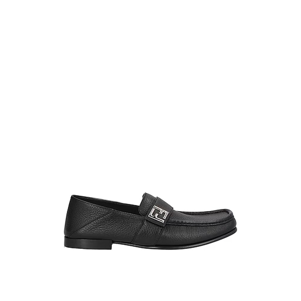 Loafers en cuir italiennes marron