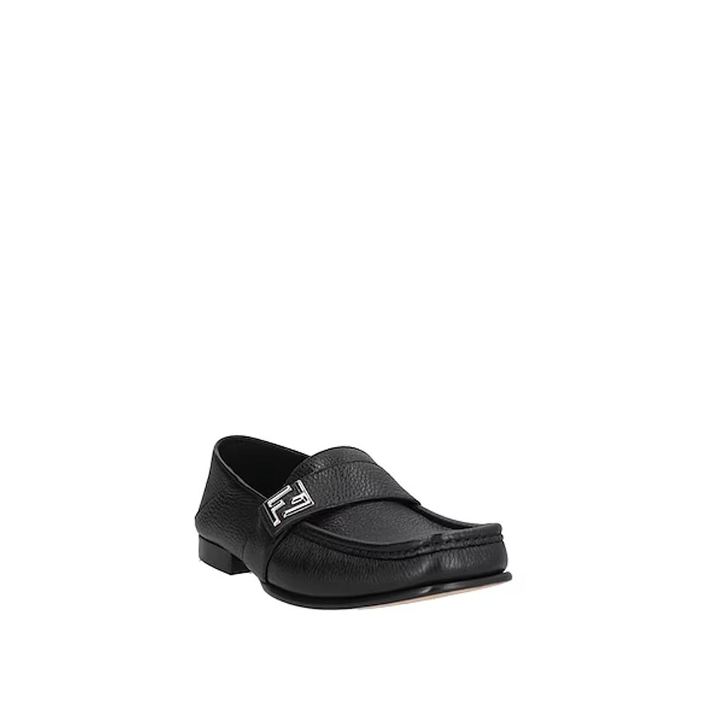 Loafers en cuir italiennes marron
