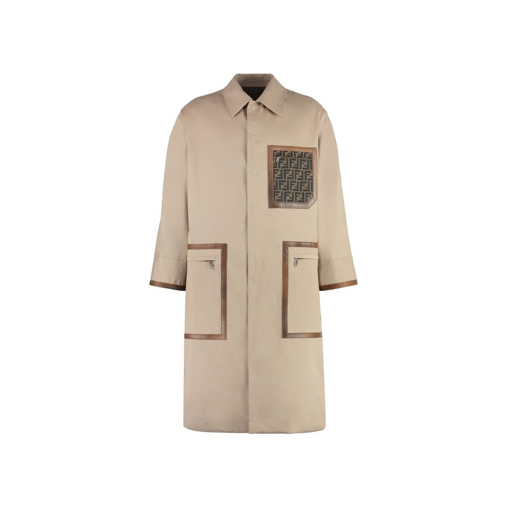 Trench Coat FF classique marron