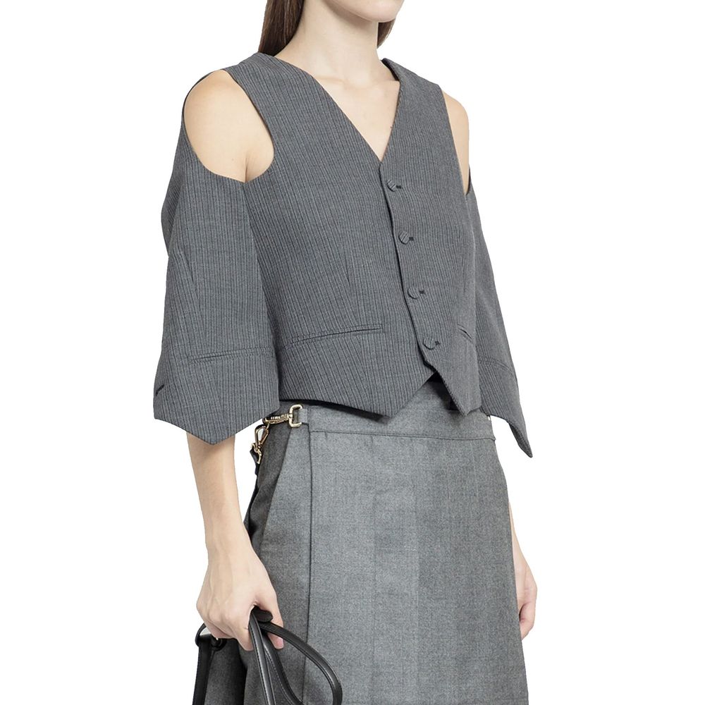 Débardeur strié Femme Made in Italy multicolore