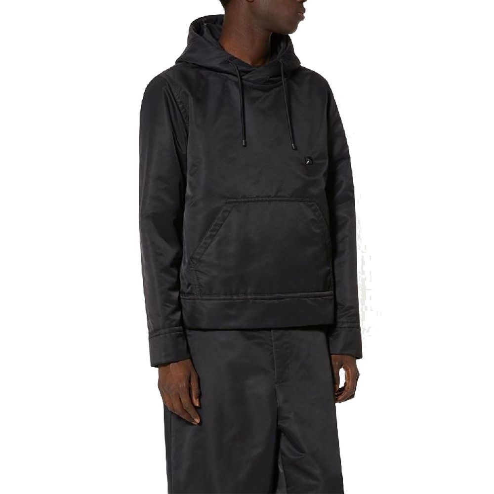 Veste à capuche Made in Italy noire